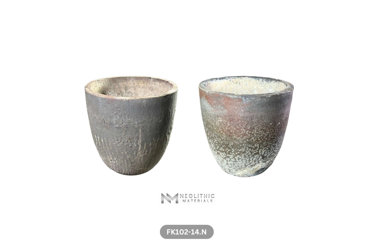 French Antique Foundry Crucibles (Pair) - Image 5